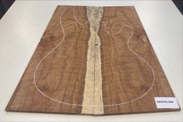 Top African Koa 7mm, 2-pcs. Unique Piece #066